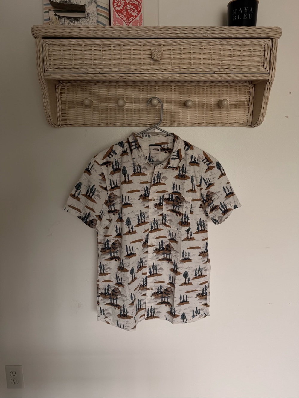 The North Face Men's Baytrail Pattern short-sleeve shirt